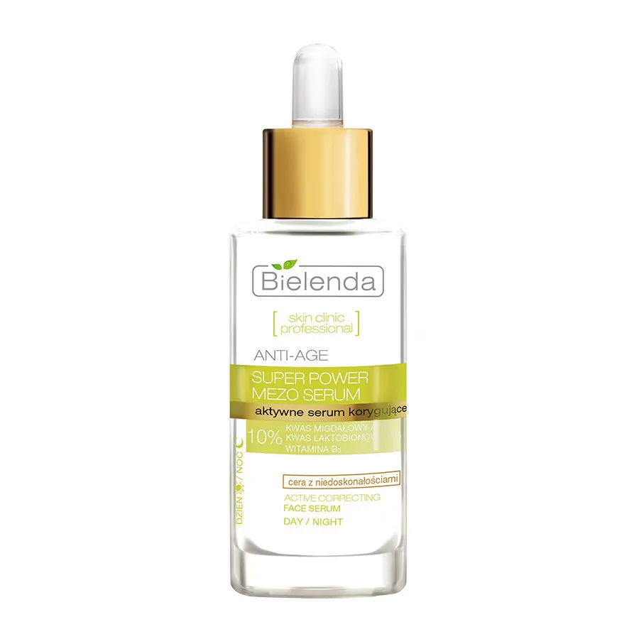Bielenda Skin Clinic Professional Сыворотка для лица активная корректирующая, день/ночь, 30 мл