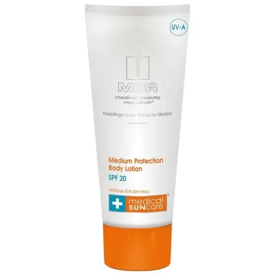Солнцезащитный крем MBR Medical Beauty Research Medium Protection Body Lotion SPF 20, 200 мл