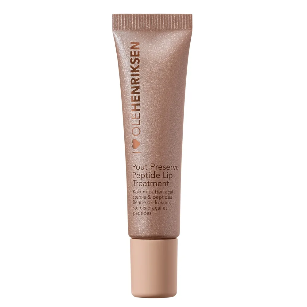 Бальзам для губ Ole Henriksen Pout Preserve Lip Treatment, оттенок Creme Brulee Glimmer. SALE