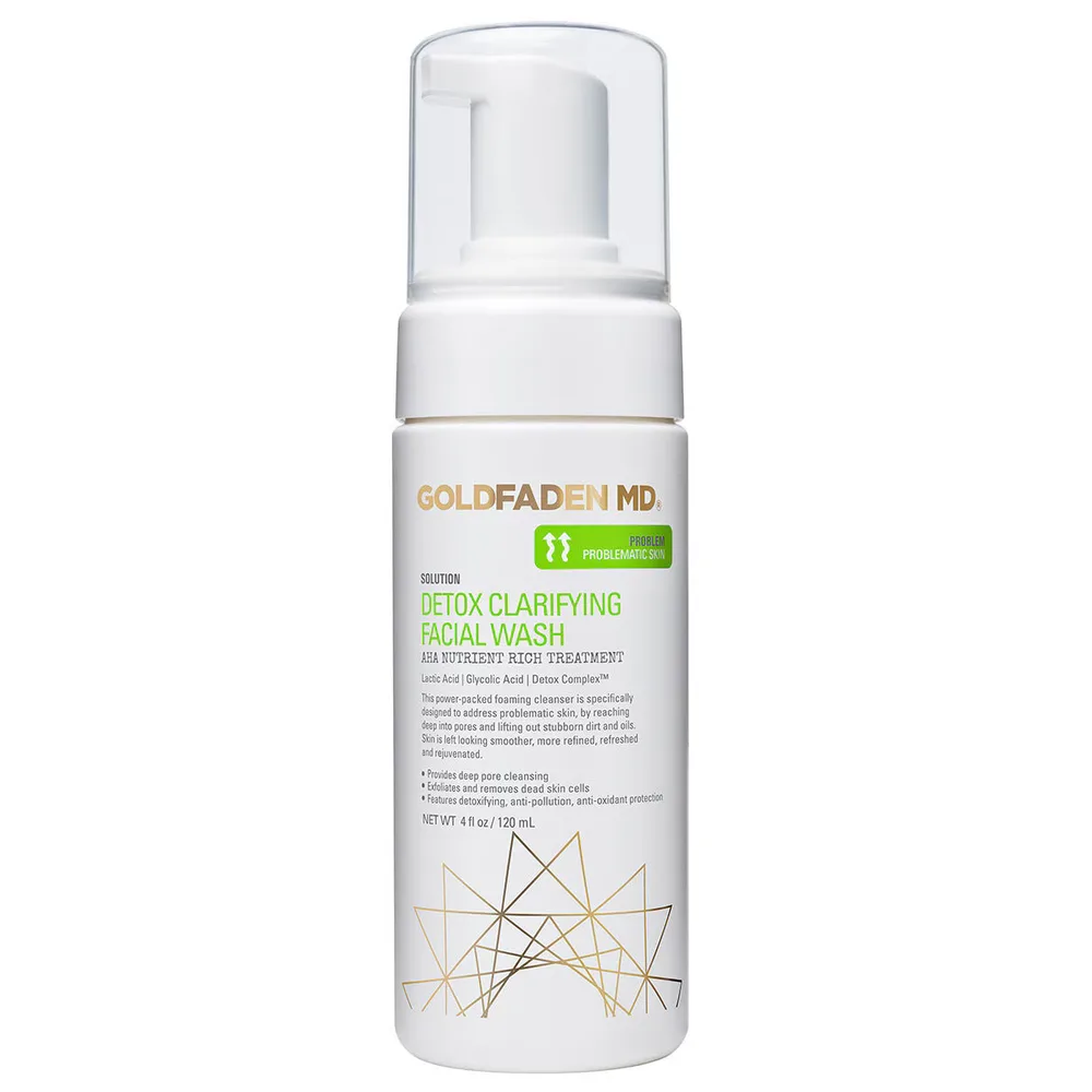 Пенка для умывания лица Goldfaden Detox Clarifying Facial Wash, 120 мл