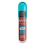 NYX Professional Makeup Lip IV Блеск для губ увлажняющий, стойкость до 12 часов, оттенок 02 - HYDRA HONEY — фото 5