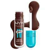 NYX Professional Makeup Lip IV Блеск для губ увлажняющий, стойкость до 12 часов, оттенок 06 - ESPRESSO SOAK — фото 4