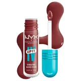 NYX Professional Makeup Lip IV Блеск для губ увлажняющий, стойкость до 12 часов, оттенок 08 - DRIPPIN IN ROSE — фото 2