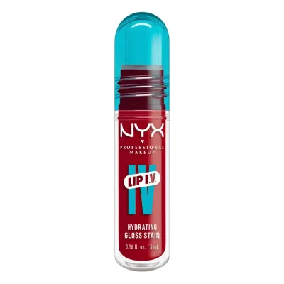 NYX Professional Makeup Lip IV Блеск для губ увлажняющий, стойкость до 12 часов, оттенок CHERRY DRENCHED