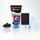Garnier Pure Skin Active Charcoal 3in1: Cleansing Gel, Scrub, Mask, 150 мл — фото 4