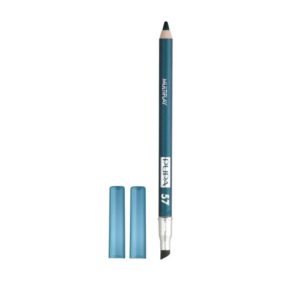 PUPA Milano Multiplay Карандаш для глаз, 1 шт, оттенок 57 - PETROL BLUE