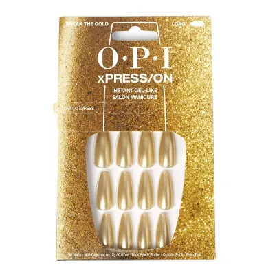 OPI xPress/on Накладные ногти с клеем, 30 шт