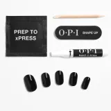OPI xPress/on Накладные ногти с клеем, 30 шт, оттенок NOIR — фото 5