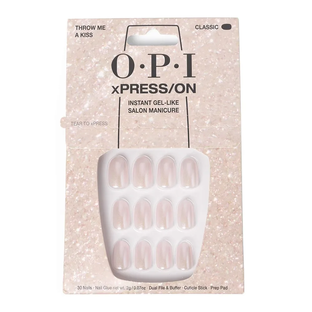 OPI xPress/on Накладные ногти с клеем, 30 шт, оттенок ROSE (1158319)