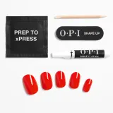 OPI xPress/on Накладные ногти с клеем, 30 шт, оттенок ROUGE (1158315) — фото 2