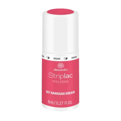 Alessandro Striplac Peel or Soak Гель-лак для ногтей UV веганский, оттенок 107 - HAWAIIAN DREAM