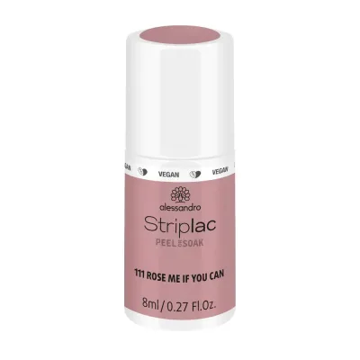 Alessandro Striplac Peel or Soak Гель-лак для ногтей UV веганский, оттенок 111 - ROSE ME IF YOU CAN. SALE
