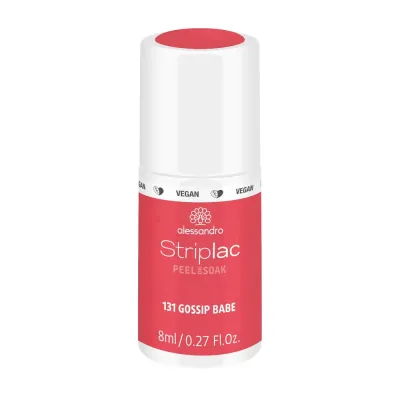 Alessandro Striplac Peel or Soak Гель-лак для ногтей UV веганский, оттенок 131 - GOSSIP BABE. SALE