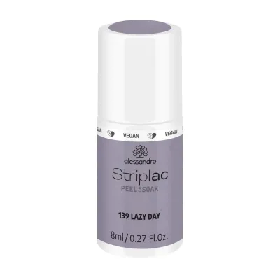 Alessandro Striplac Peel or Soak Гель-лак для ногтей UV веганский, оттенок 139 - LAZY DAY. SALE