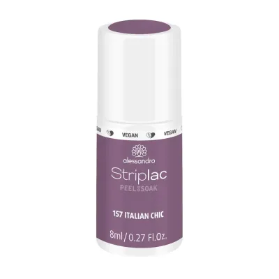Alessandro Striplac Peel or Soak Гель-лак для ногтей UV веганский, оттенок 157 - ITALIAN CHIC. SALE