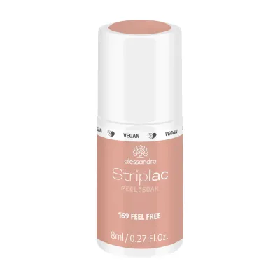 Alessandro Striplac Peel or Soak Гель-лак для ногтей UV веганский, оттенок 169 - FEEL FREE. SALE