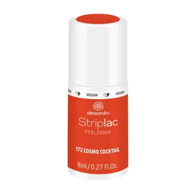 Alessandro Striplac Peel or Soak Гель-лак для ногтей UV веганский, оттенок 172 - COSMO COCKTAIL. SALE