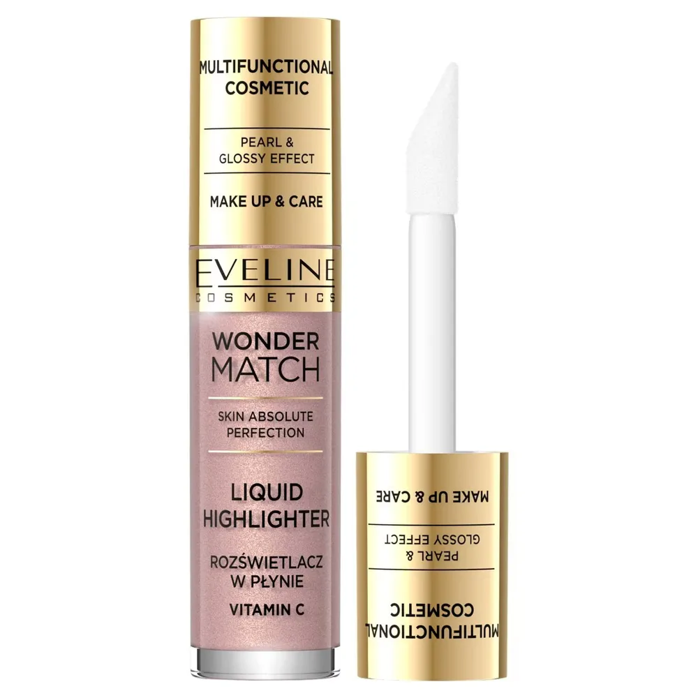 Eveline Cosmetics Wonder Match Хайлайтер для лица жидкий, оттенок 01, 4,5 мл