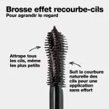 Revlon So Fierce! Eyes Wide Open Mascara, volumizing mascara, smudge-proof, lasts up to 24 hours, 101 Blackest Black - 0.24 мл — фото 3