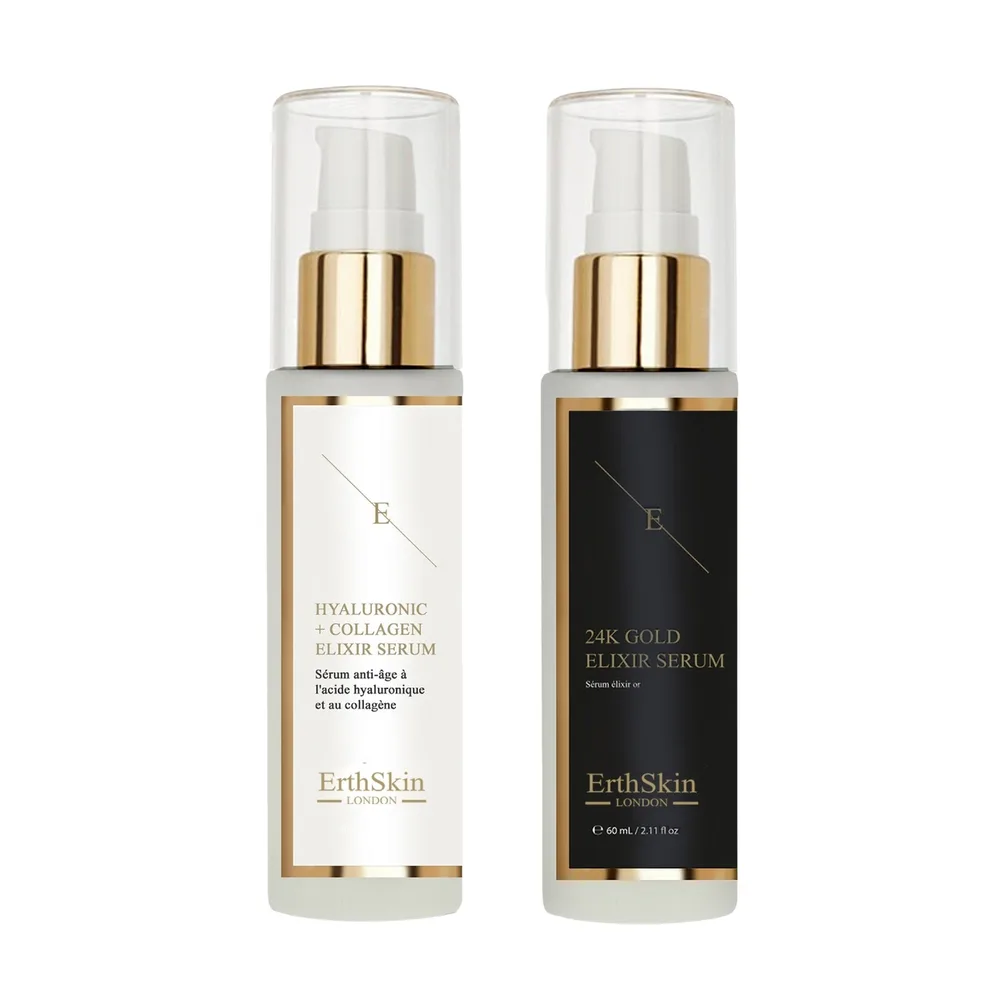 Набор для ухода за лицом ErthSkin London Duet 24K zlota i kolagenu, 1 шт