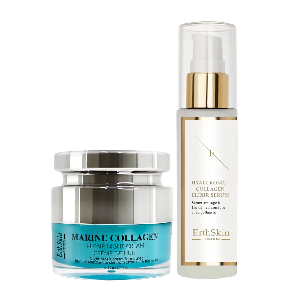 Набор для ухода за лицом ErthSkin London Hydra + Marine Night Duo, 60 мл