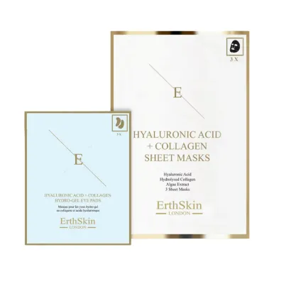 Набор для ухода за кожей лица ErthSkin London Zestaw Hydra Eye Revival, 1 шт
