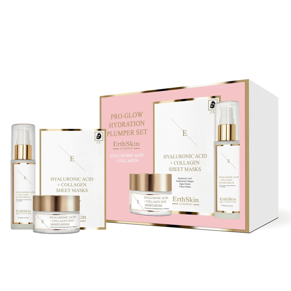 Набор для ухода за лицом ErthSkin London Zestaw nawilzajacy Pro Glow Hydration Plumper, 50 мл