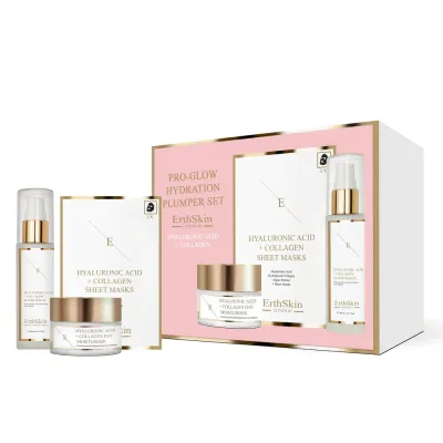 Набор для ухода за лицом ErthSkin London Zestaw nawilzajacy Pro Glow Hydration Plumper, 50 мл