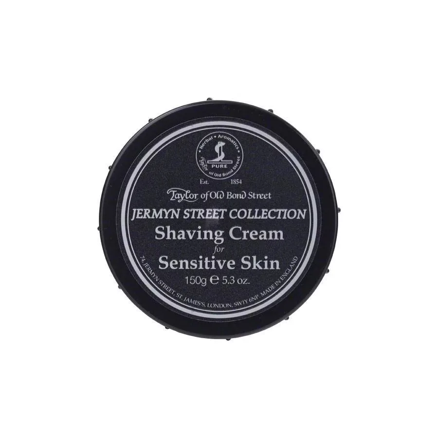 Taylor of Old Bond Street Jermyn Street Sensitive крем для бритья для чувствительной кожи, 150 г