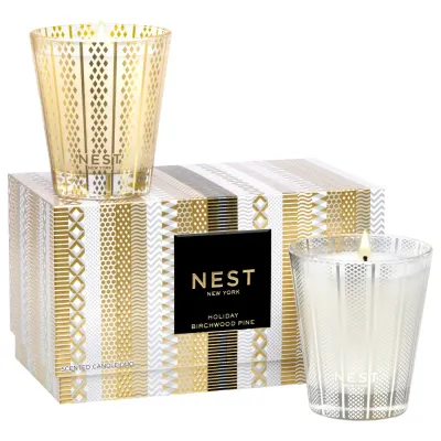 Аромат для помещения Nest New York Holiday and Birchwood Pine Classic Duo Set, 1 шт
