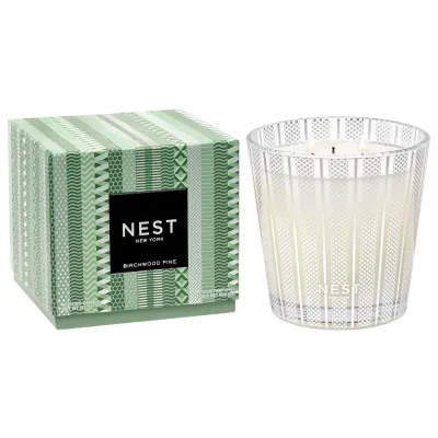 Свеча Nest New York Birchwood Pine 3-Wick, 601 г