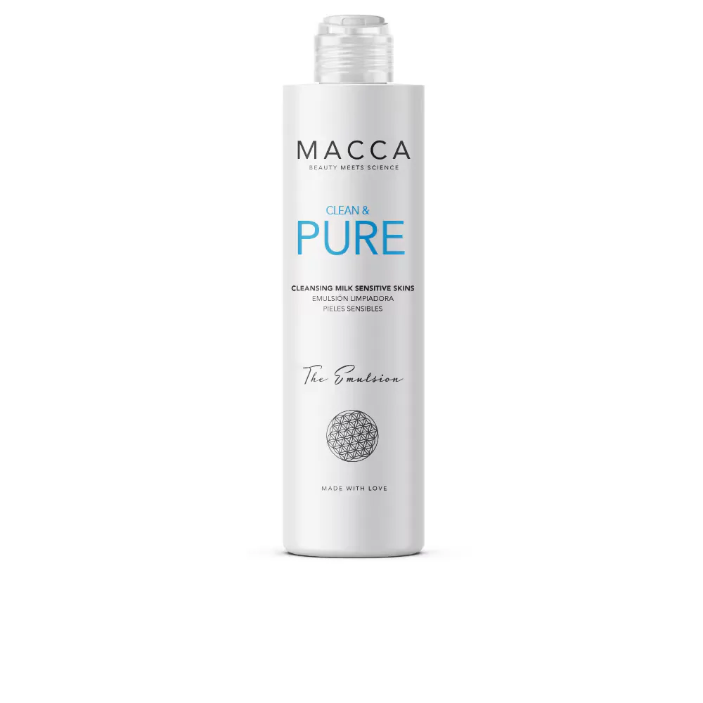 Очищающее молочко Macca CLEAN & PURE cleansing milk sensitive skin, 200 мл