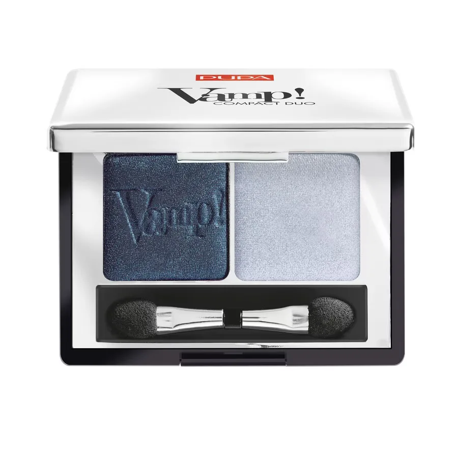 Тени для век: Cien do powiek PUPA Milano Vamp! Compact Dou, оттенок 012 Magic Blue. SALE