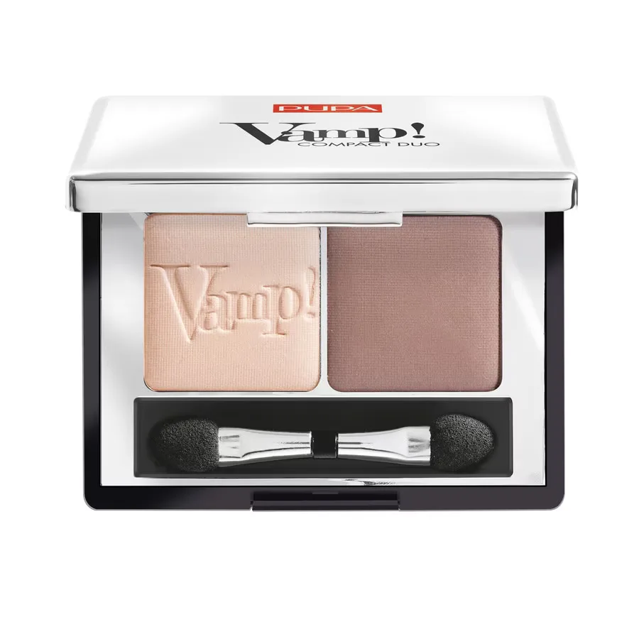 Тени для век: Cien do powiek PUPA Milano Vamp! Compact Dou, оттенок Milk Chocolate