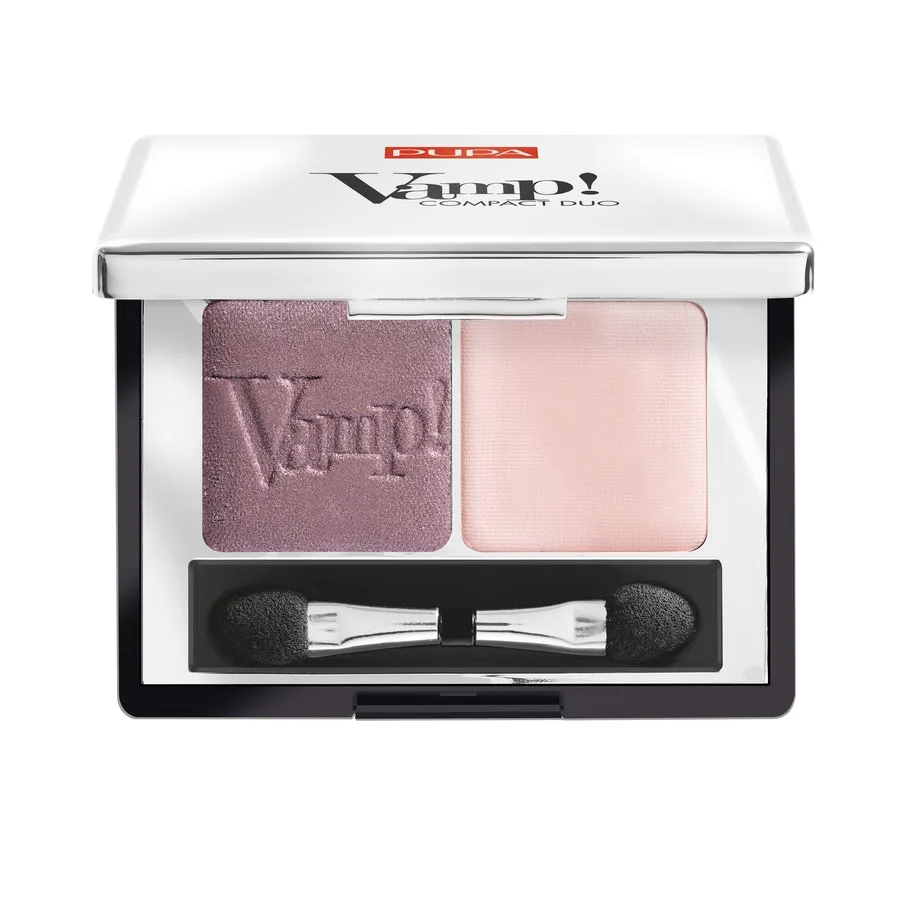 Тени для век: Cien do powiek PUPA Milano Vamp! Compact Dou, оттенок Soft Mauve