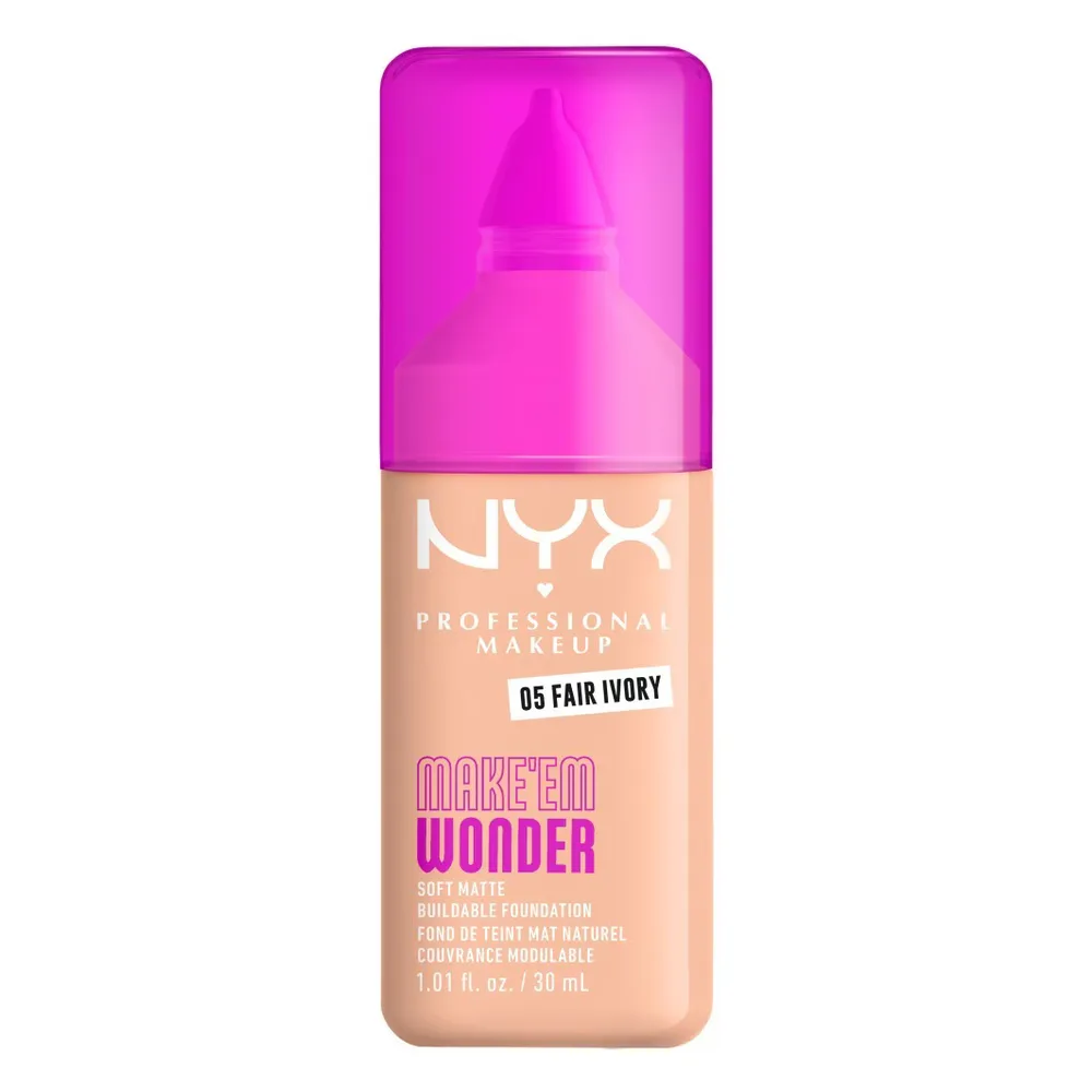 Тональный крем NYX Professional Makeup, оттенок 5 - FAIR IVORY