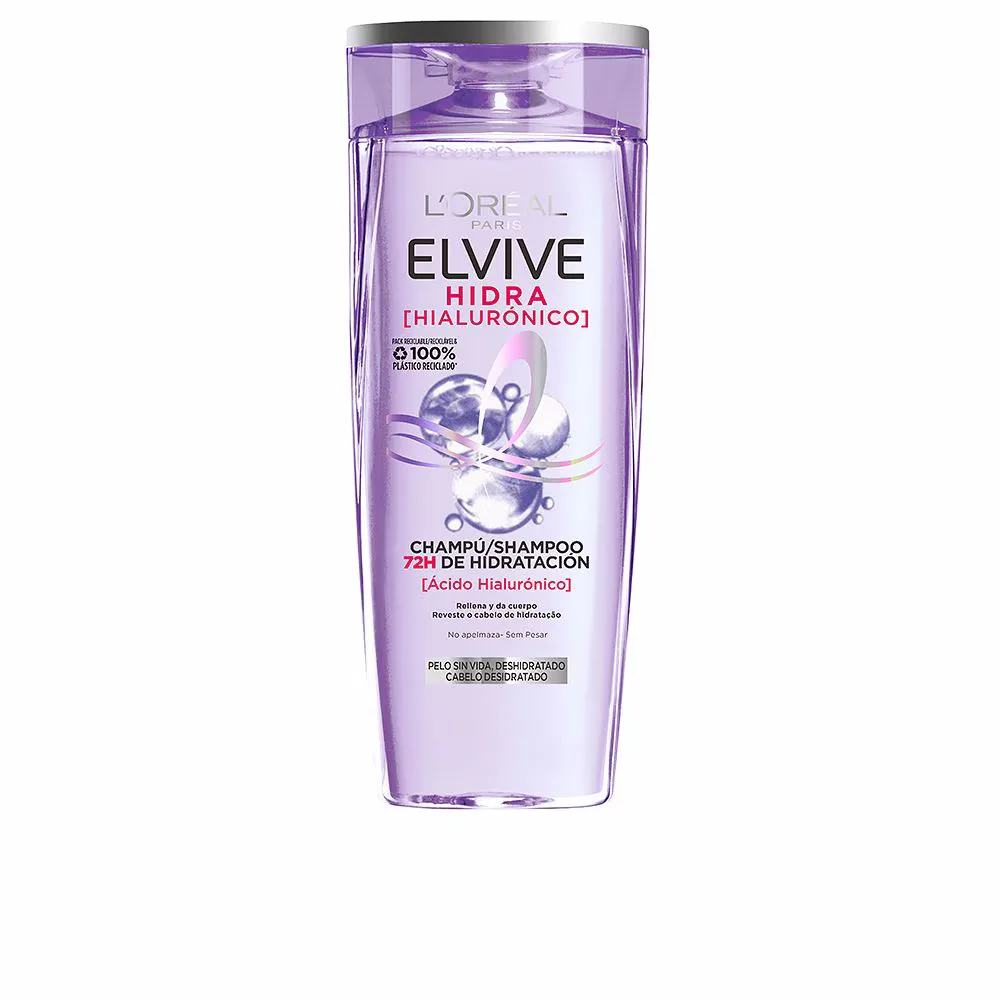 Шампунь для волос L'Oreal Paris ELVIVE HYDRA HYALURONIC szampon 72h nawilzenie, 370 мл