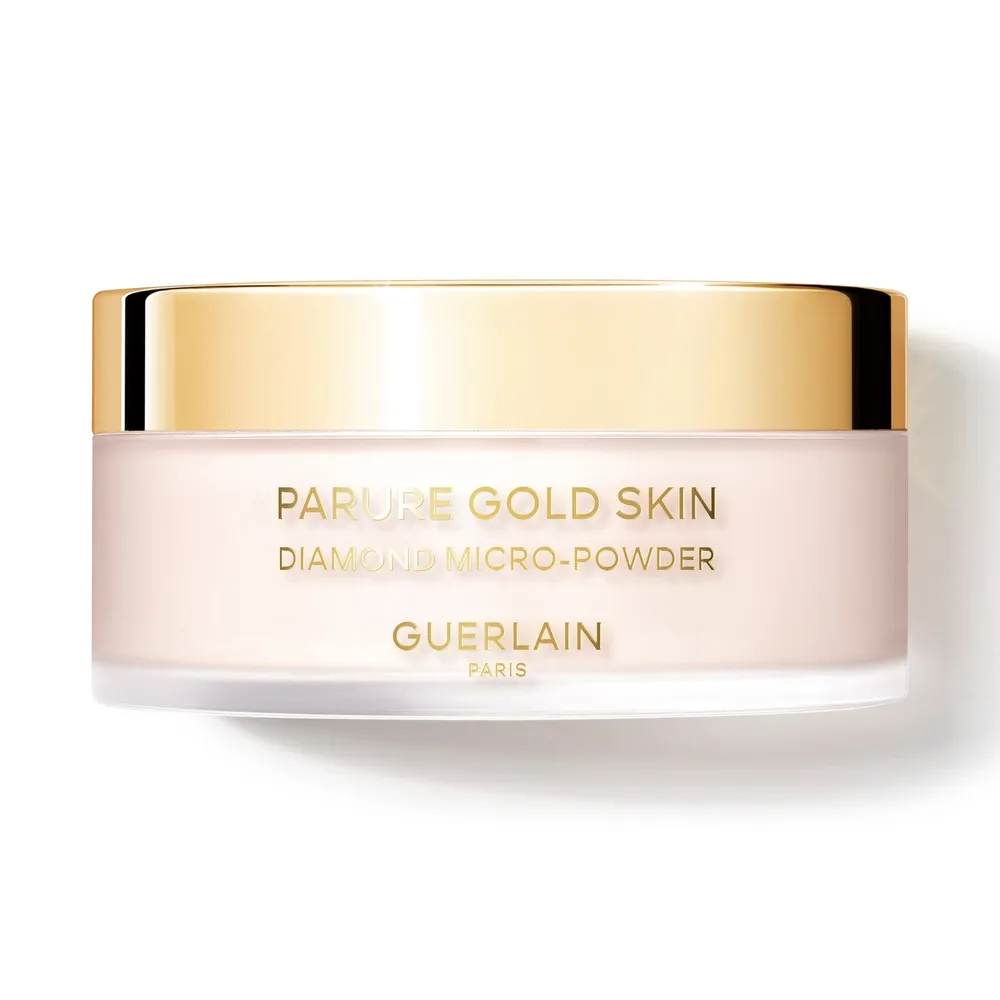 Пудра GUERLAIN PARURE GOLD SKIN DIAMOND MICRO-POWDERMICRO-PERFECTION LOOSE POWDER JASNOSC & PROMIENNOSC Efekt odmlodzenia, оттенок 1 - BEIGE