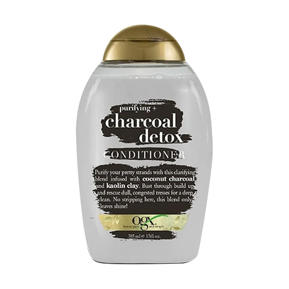 OGX Deeply Cleansing Conditioner with Activated Charcoal Dust, 385 мл