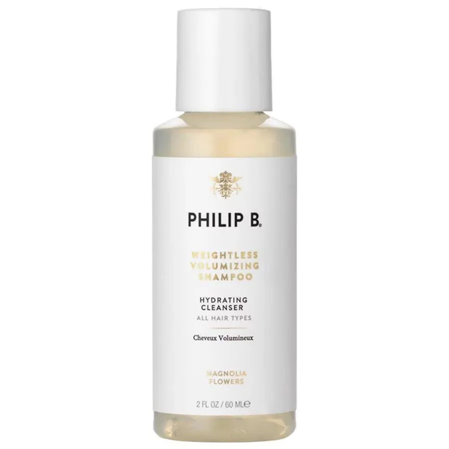 Philip B. Шампунь для волос невесомый, для объёма, 60 мл - Travel Size / 220 мл