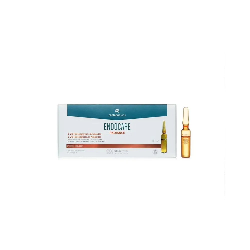 Endocare Radiance C20 Proteoglic сыворотка в ампулах с витамином C, 30 x 2, 1 шт