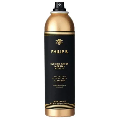 Пена для волос Philip B. Russian Amber Imperial Mousse, 200 мл