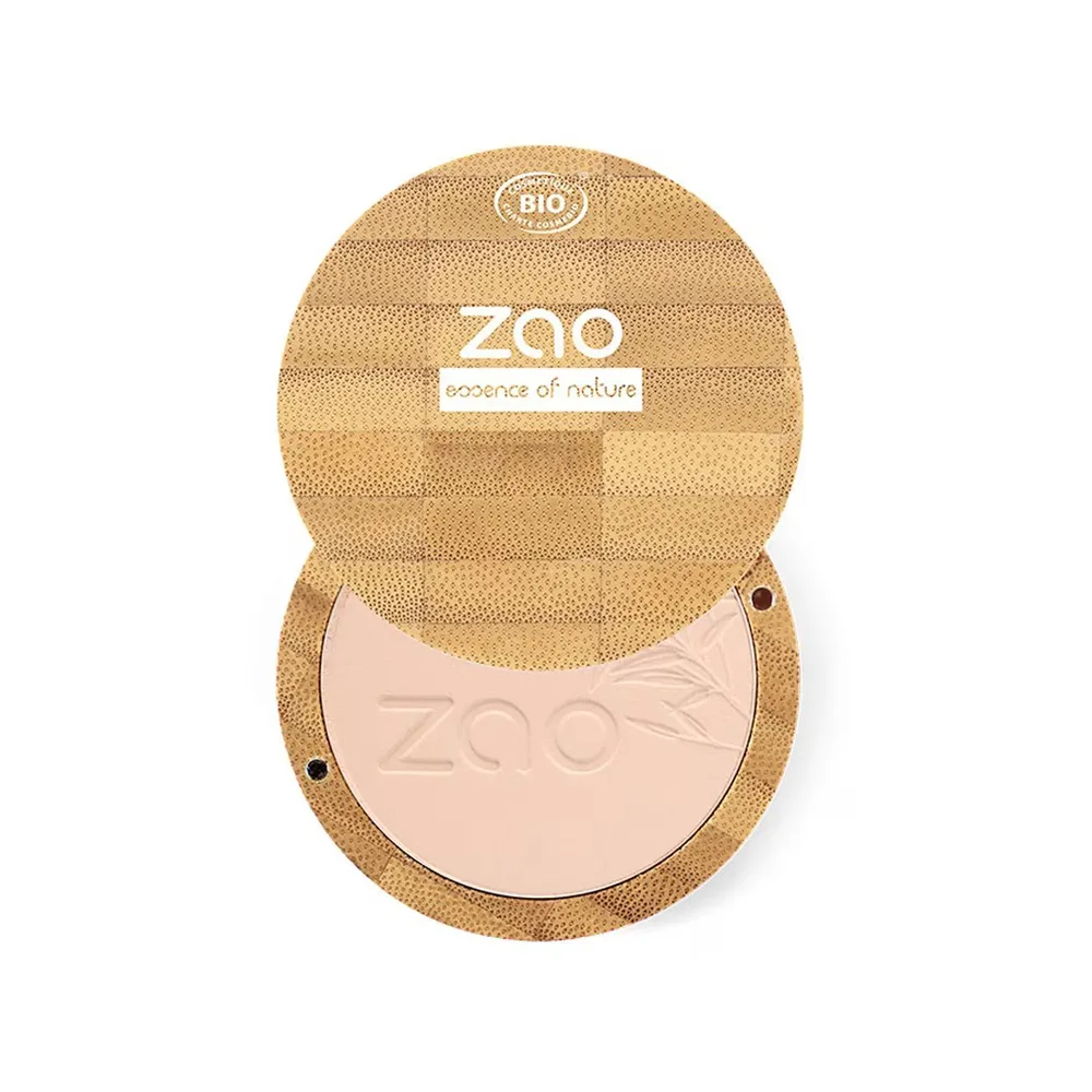 Пудра Zao Bamboo Compact Powder, оттенок 304 - CAPUCCINO