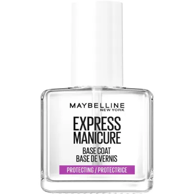 Maybelline базовое покрытие для ногтей защитное с кератином, 12 мл