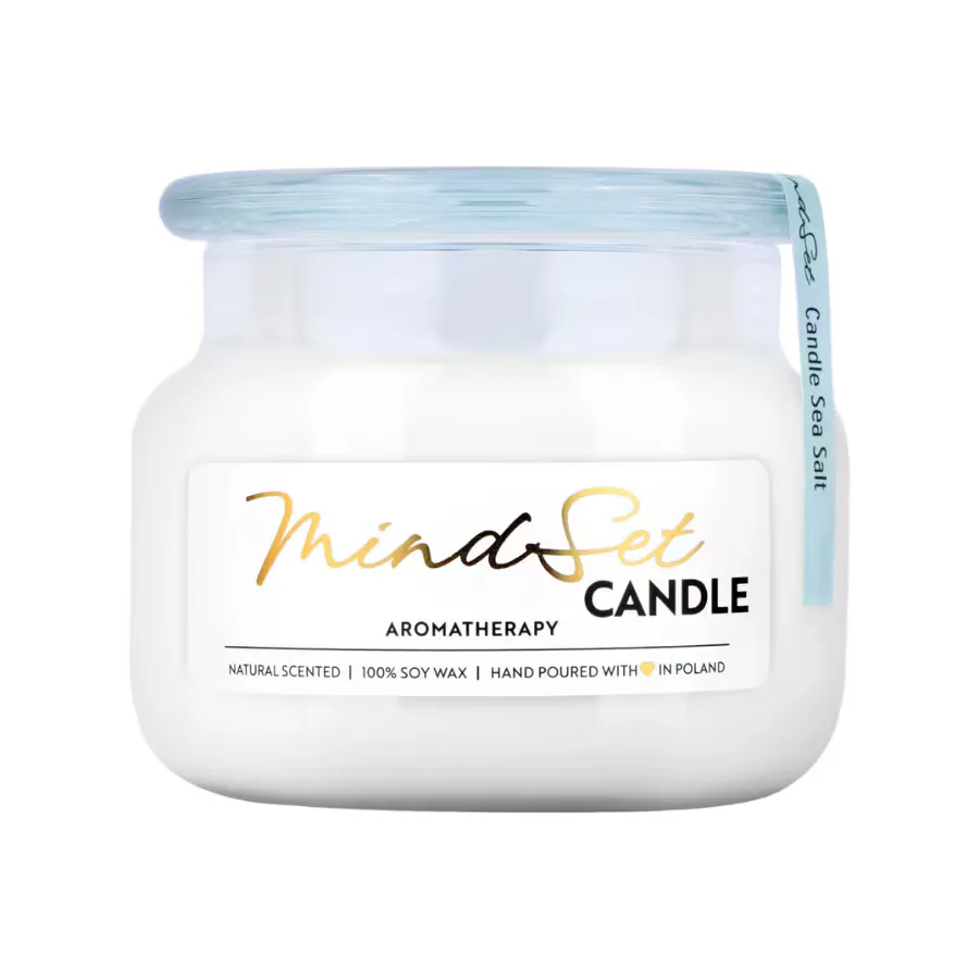 Свеча Mindset Cosmetics Swieca zapachowa Sea Salt, 450 мл