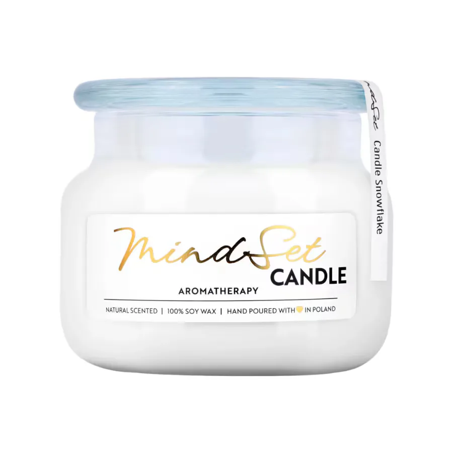 Свеча Mindset Cosmetics Swieca zapachowa Snowflake, 450 мл