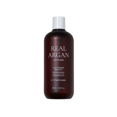 Rated Green Real Argan Шампунь для волос восстанавливающий, для сухих и повреждённых волос, 400 мл