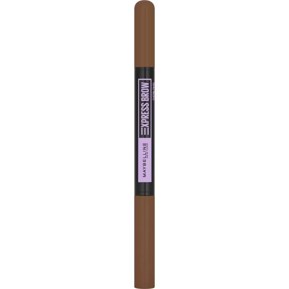 Maybelline Express Brow Duo Пудра для бровей, 4 г, оттенок 02 - MEDIUM BROWN