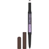 Maybelline Express Brow Duo Пудра для бровей, 4 г, оттенок 04 - DARK BROWN — фото 1