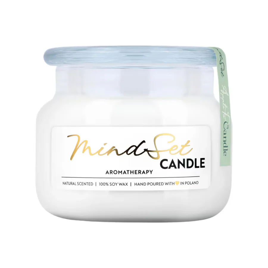 Свеча Mindset Cosmetics Swieca zapachowa Hot Apple Pie, 450 мл